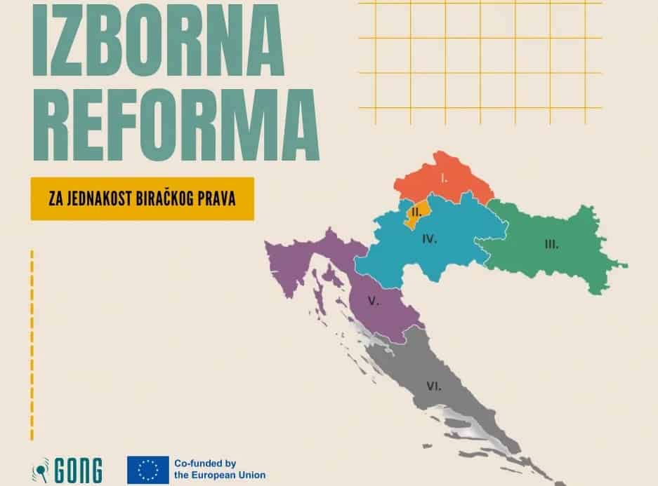 Gong je pitao zastupnike i zastupnice koji model izmjene izbornih jedinica podržavaju 1
