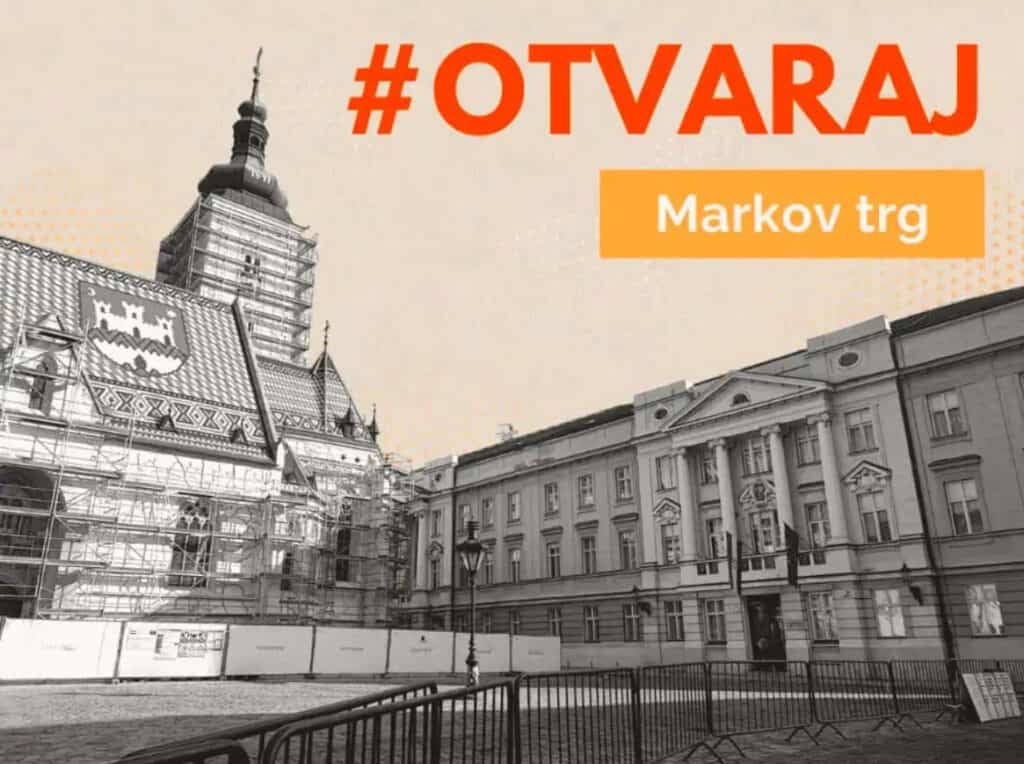 Gong zatražio od Ustavnog suda da ispita ustavnost zatvaranja Markovog trga 1