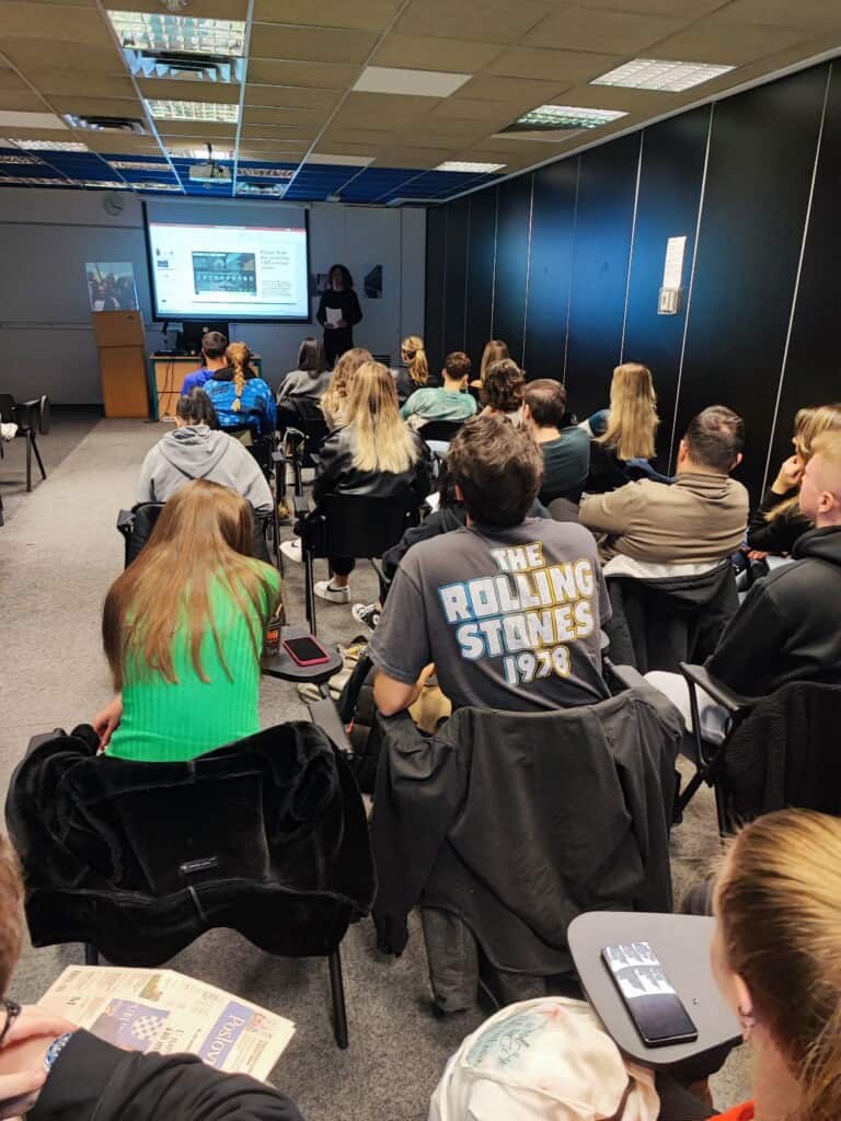 Gongovo predavanje studenticama i studentima novinarstva: Kako otvorenim podacima razbijati korupciju? 3