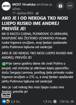 Putinovi mališani i Kremljenko: HDZ već dvije godine blati oporbu s tezom da su rusofili 8