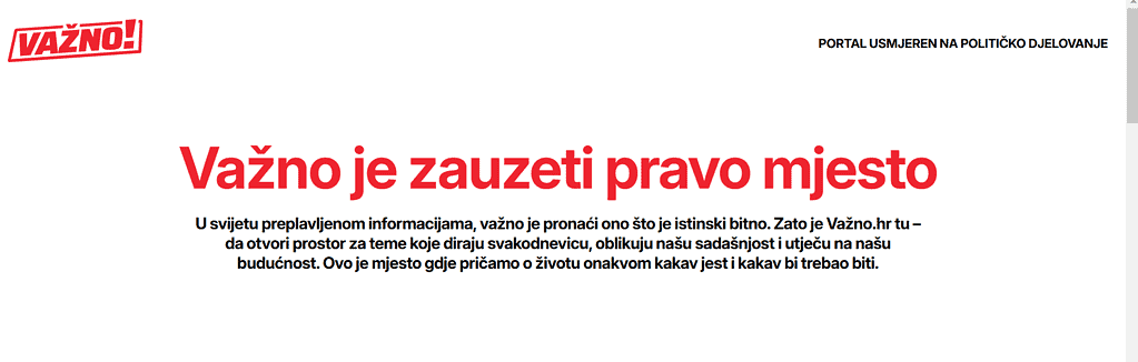 Gong upozorio: SDP-ov portal skriva da je SDP-ov, time obmanjuju građane 2