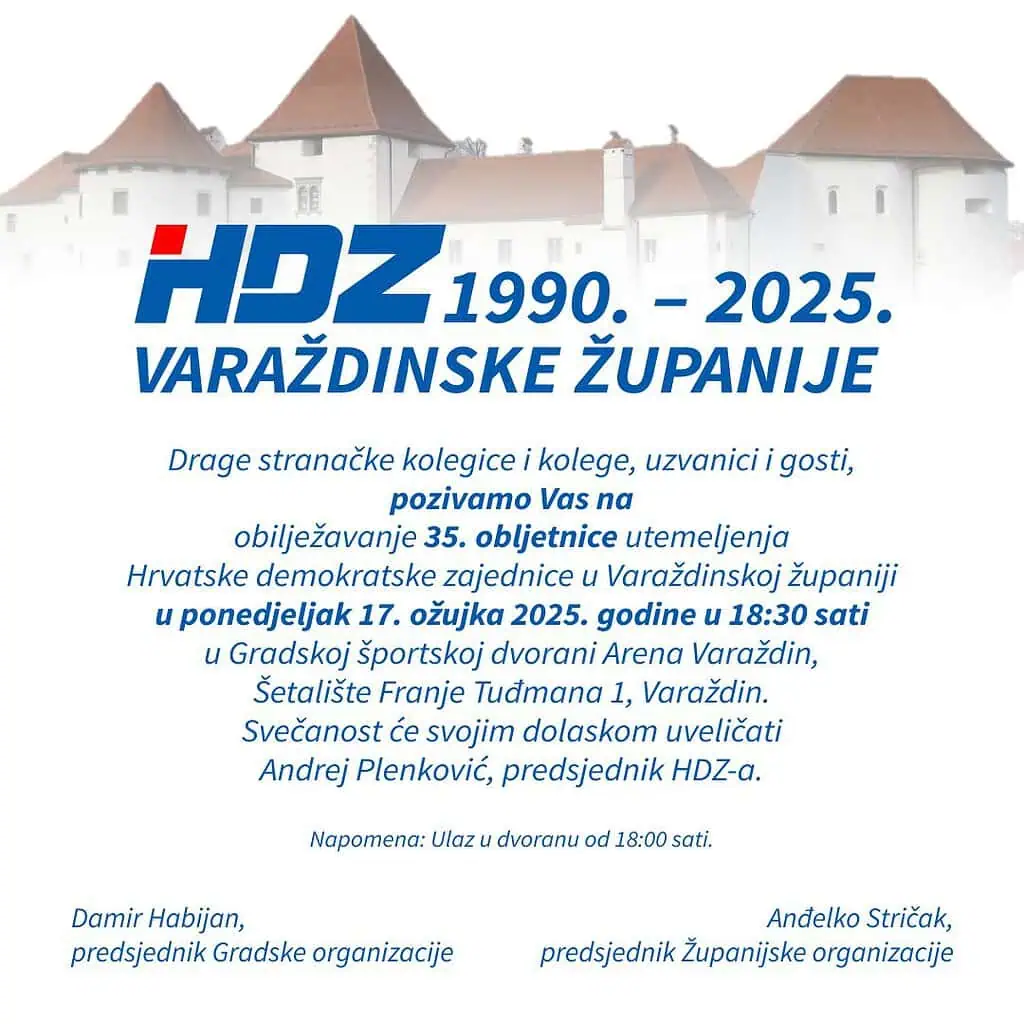Prijateljska izborna utakmica: Varaždinski HDZ koristi gradski sportski savez u stranačkoj kampanji 1