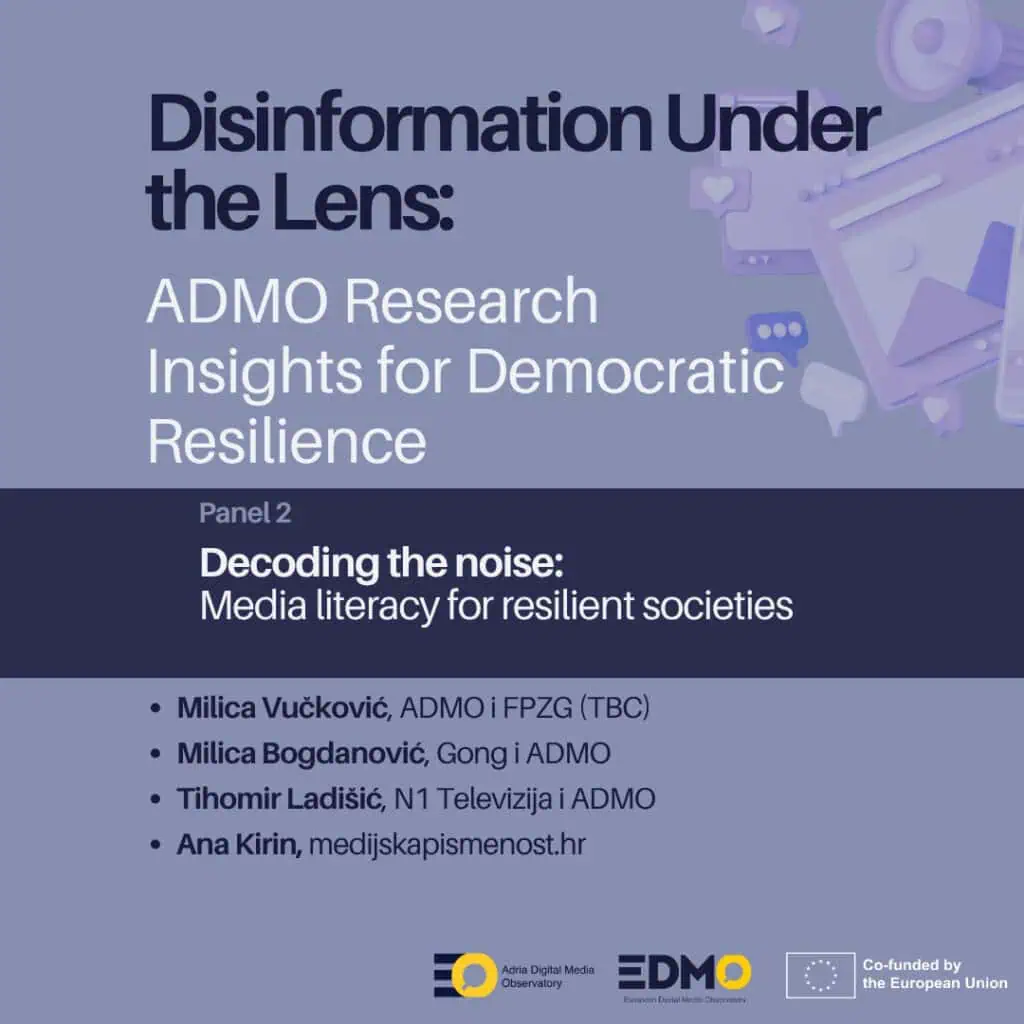 Dezinformacije pod povećalom: Uvidi iz ADMO-a za otpornost demokracije 4