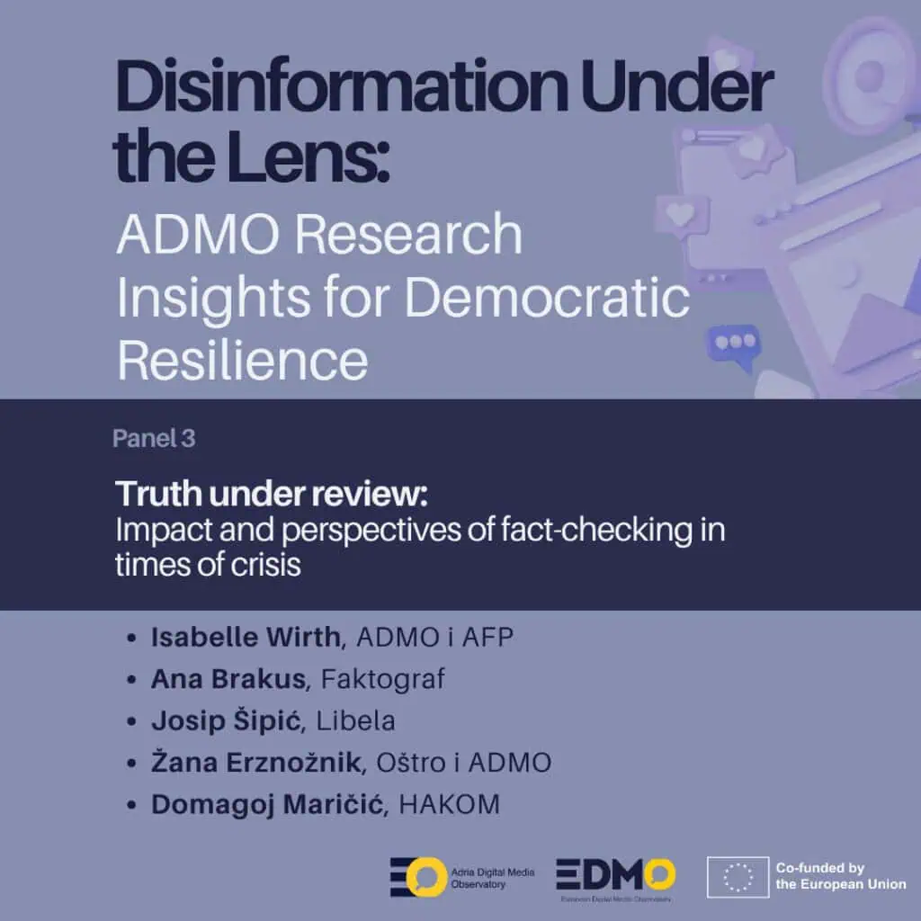 Dezinformacije pod povećalom: Uvidi iz ADMO-a za otpornost demokracije 5