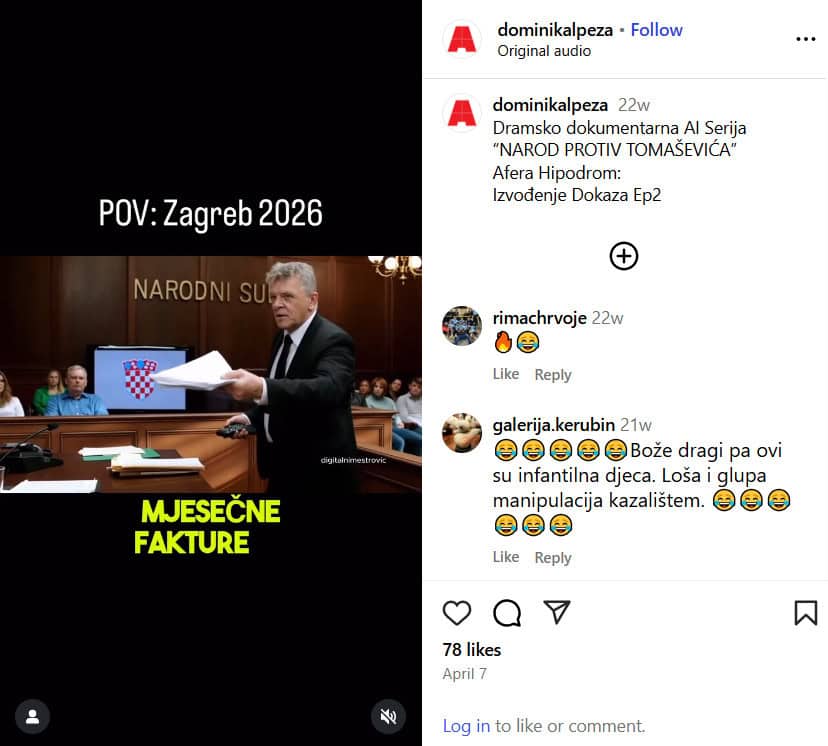 Botovi, deepfake i teorije zavjera: prljava strana hrvatskih izbora 2024./2025. 4