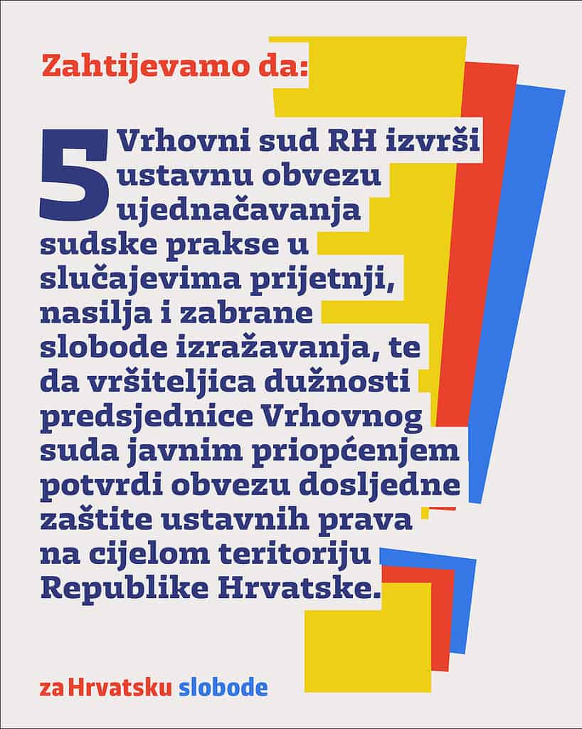 Zahtjevi inicijative Za Hrvatsku slobode 7