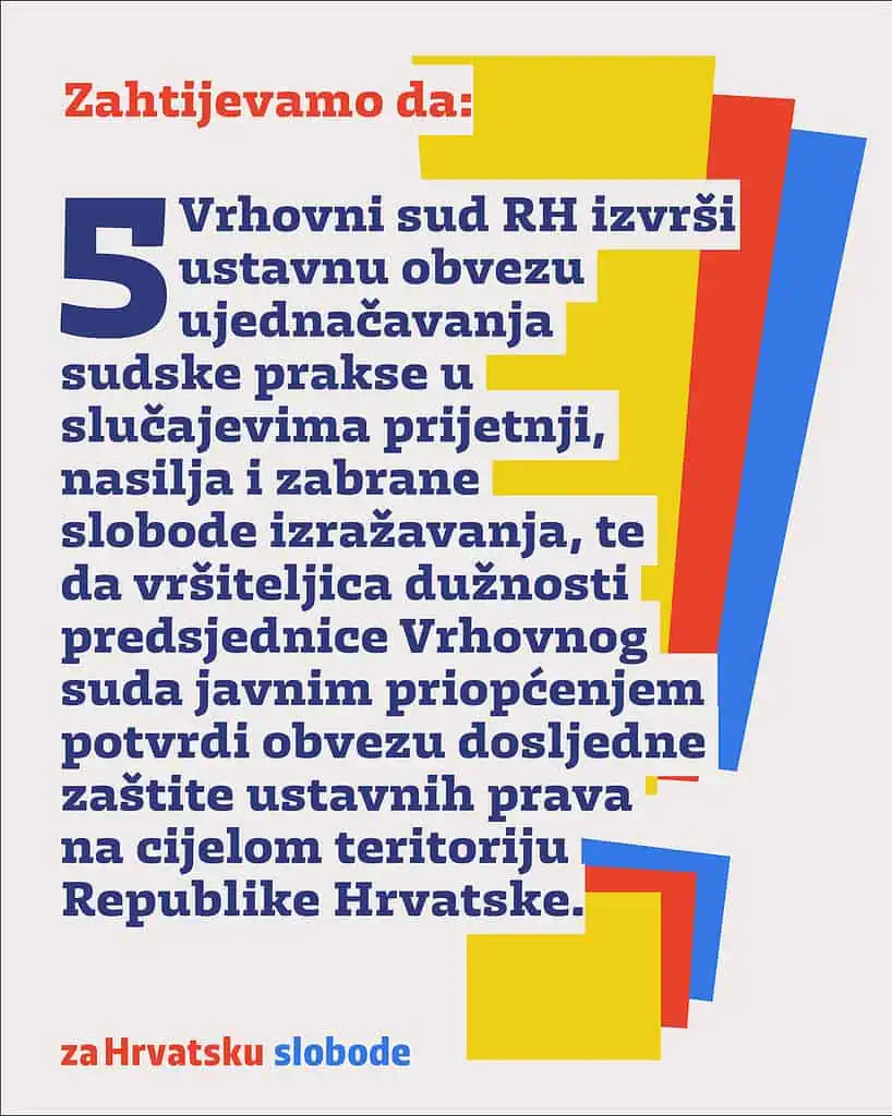 Zahtjevi inicijative Za Hrvatsku slobode 7