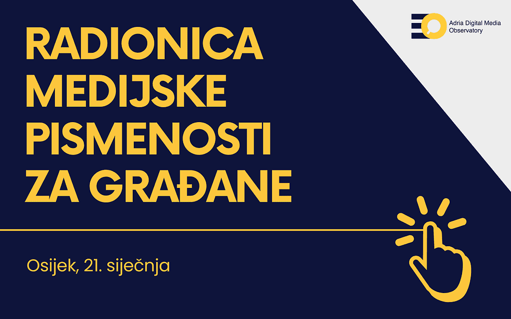 Navigiraj morem informacija: Prijavi se za radionicu u Osijeku 1