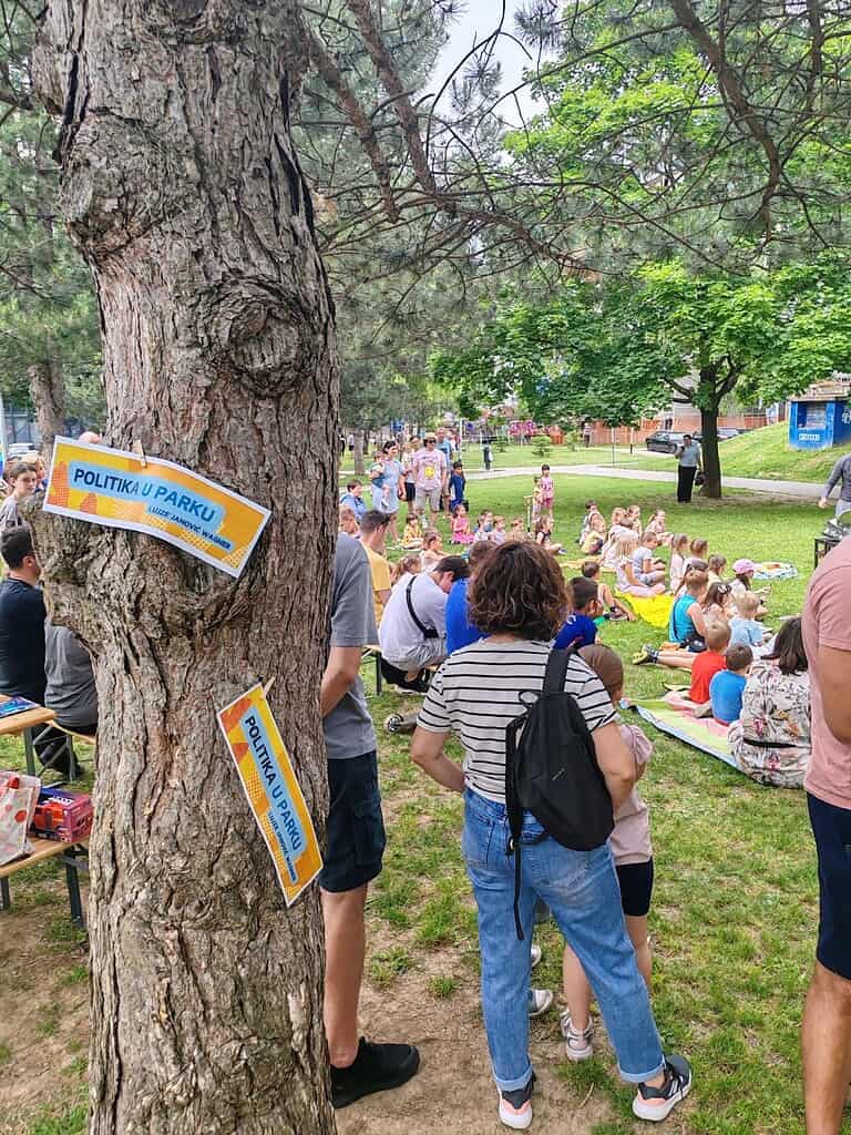 Gong u parku: Politika je za sve! 5